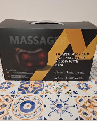 Cuscino Massaggiante Shiatsu Brelley con Calore 