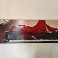 Quadro in mdf con swarovsky