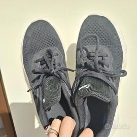 sneakers scarpe ginnastica  40 tela donna  nero