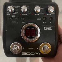 Pedaliera effetti zoom G2