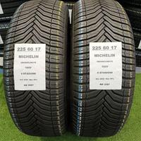 2 gomme 225 60 17 MICHELIN 4 STAGIONI RIF2307