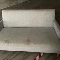 Divano Ikea Linanas 2 posti colore grigio