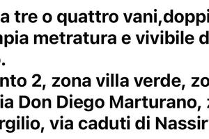 Appartamento di tre o quattro vani