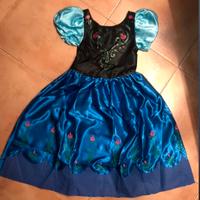 Costume carnevale Anna Disney