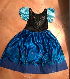 Costume carnevale Anna Disney