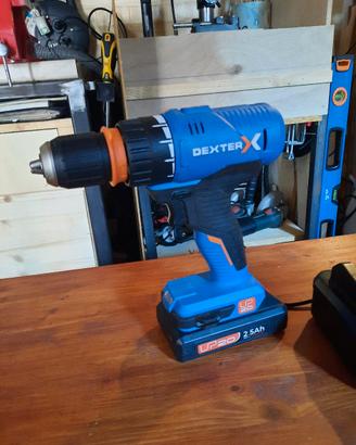 trapano avvitatore Dexter 20 v