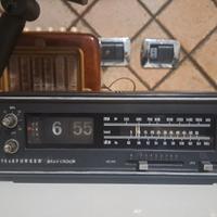 radio,orologio a cartellini mobili