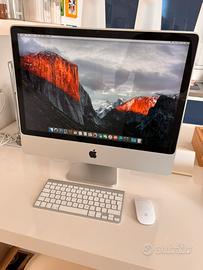 iMac 24 inizio 2008 2.8 GHz Core 2 Duo SSD 480 Gb