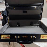 valigia 24ore in pelle nera 