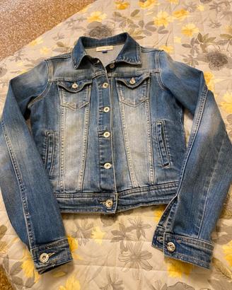 Giubbino donna in jeans Fracomima