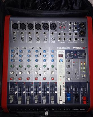 mixer audio della proel .