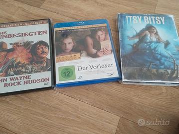 3 DVD bluray nuovi