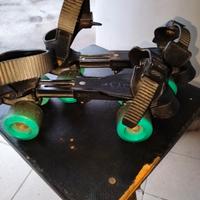 Pattini regolabili vintage anni 90 