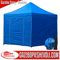 Gazebo pieghevole portatile 3x3 m eventi mercatini