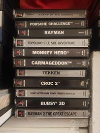 GIOCHI VINTAGE ITA PS1 SEGA PSP PREZZI IN DESCRIZI