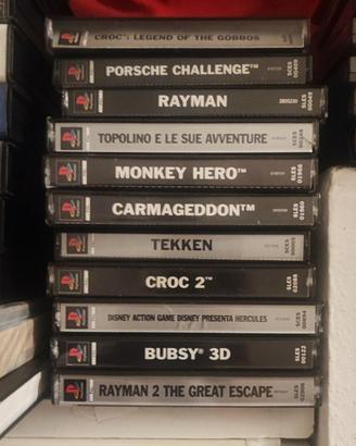 GIOCHI VINTAGE ITA PS1 SEGA PSP PREZZI IN DESCRIZI