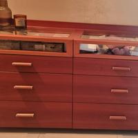 cassettiera in ciliegio