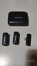 Microfoni Lavalier wireless HAPPOYEER