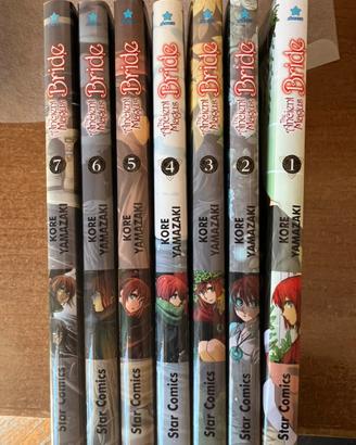 Manga The Ancient Magus Bride numeri  1-7