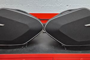 valigie originali f900r con supporto originale 