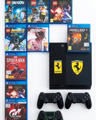 Ps4 slim 500gb + 3 controller e 8 giochi