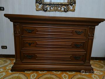 Camera da letto in legno artigianato fiorentino