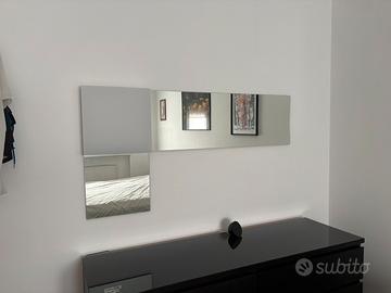 Specchio di Design LAGO 36e8 con Lampada Integrata