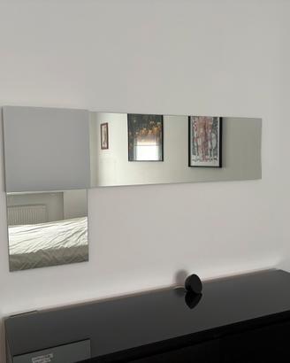 Specchio di Design LAGO 36e8 con Lampada Integrata