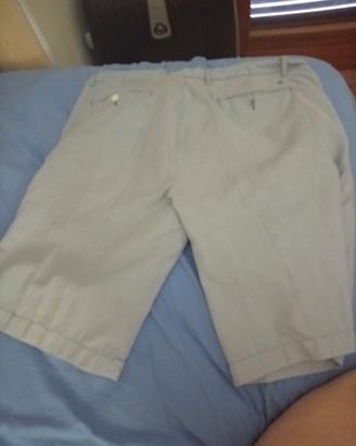 pantalone estivo blu a righe