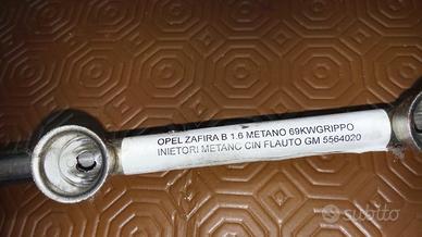 Collettore iniettori metano