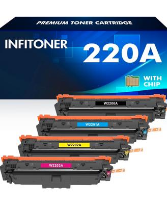4 Toner 220A  per Color LaserJet Pro