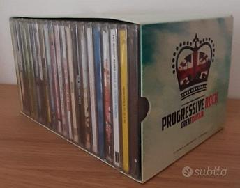 box Progressive Rock Great Britain sigillato 21 cd