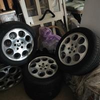 cerchi alfa 166 diamantati v6 turbo super 3.0  24v