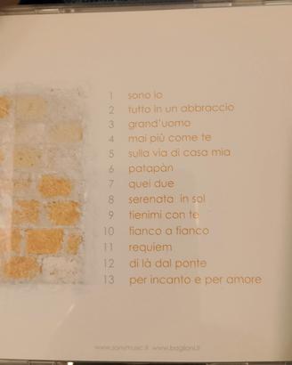 CD "sono io" Claudio Baglioni 