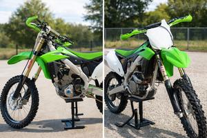 moto cross Kawasaki KX250F anno 2015 perfetta 