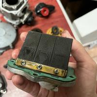 Pacco con lamelle rtr rotax 122 aprilia/hm 125