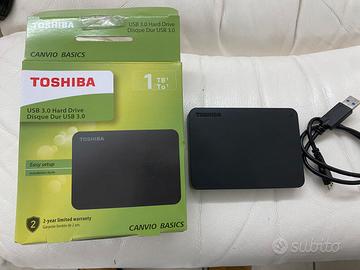 Toshiba Canvio Basics 1TB - Hard Disk USB 3.0