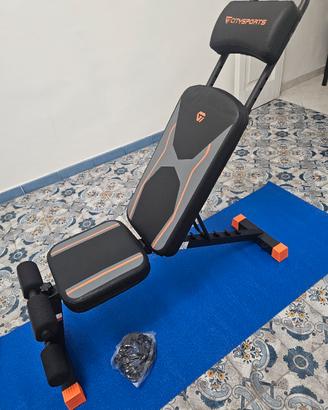 Panca piana allenamento palestra