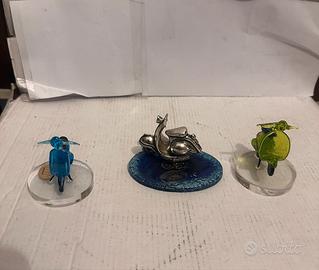 Modellini vespa in vetro