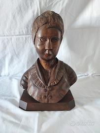 busto in legno