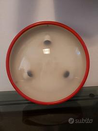 plafoniera da soffitto o parete metallo smaltato