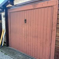 Porta basculante da garage in lamiera