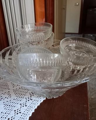 Cristallo e vetro Murano coppe, bicchieri piatti