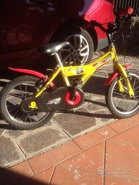 Bici 16 pollici per bimbo