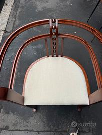 4 poltroncine josef hoffman