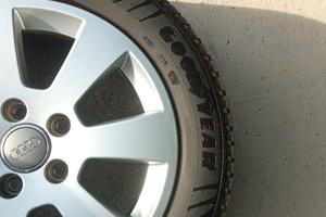 CERCHI AUDI/WV 16 POLLICI e GOMME GOODYEAR