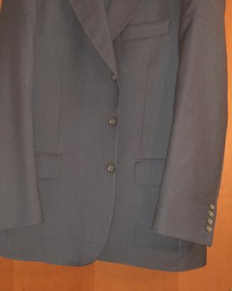 completo blu scuro t.50 lana Tasmania marca Angeli