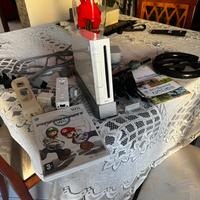 Console nintendo wii con mario kart e wii sports