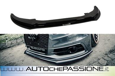 Splitter Spoiler anteriore per Audi A6 C7 S line