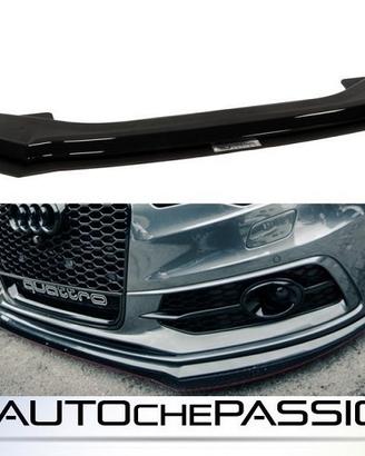 Splitter Spoiler anteriore per Audi A6 C7 S line